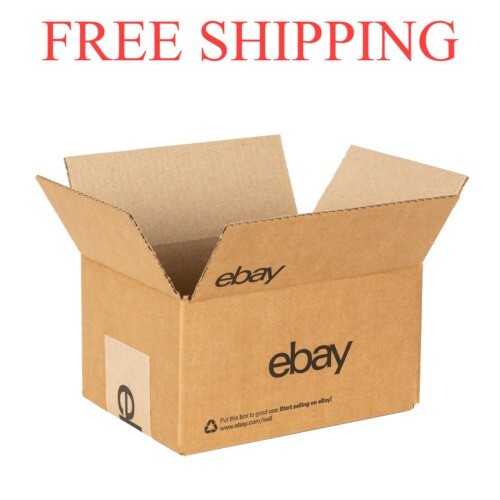 eBay-Branded Boxes With Black Color Logo 10″ x 8″ x 6″ FREE SHIPPING