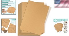 Strong Corrugated Cardboard Flats – 50 Pack, 5 x 7 Inch Mailing & Craft Solution