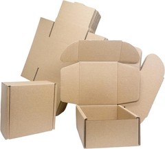 6 X 6 X 2 Inches Small Shipping Boxes 50 Pack Corrugated Cardboard Packaging Bus