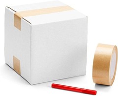 Brand New Shipping Boxes 4x4x4 White Cardboard 25 Pack