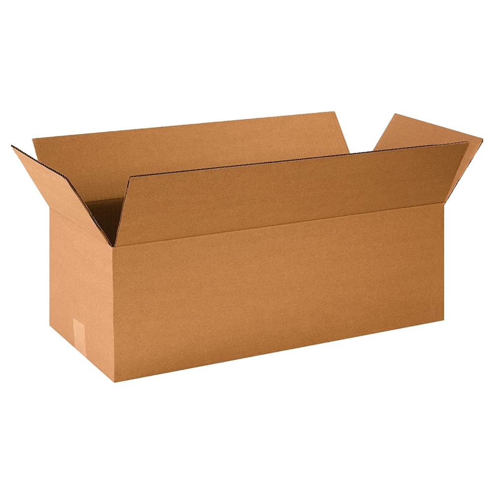 TAPE LOGIC 24x10x8 Long Corrugated Boxes, Long, 24L x 10W x 8H, Pack of 25 |