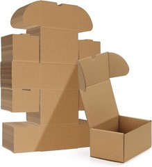Effortless 6x4x3 Shipping Boxes – Set of 40 Brown Cardboard for Easy Mailing