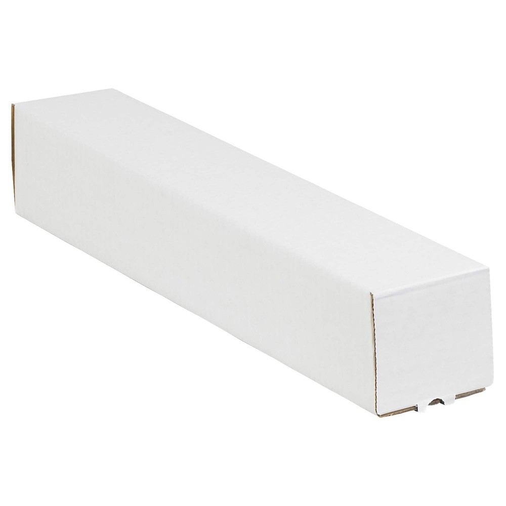 Partners Brand PM3337 Square Mailing Tubes, 3″ x 37″, Oyster White (Pack of 25)