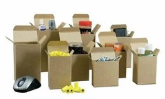 25 5X4X2 Cardboard Paper Boxes Mailing Packing Shipping Box Corrugated Carton