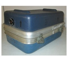 Thermodyne Shok-Stop Hard Case 16x10x8 Camera Gun Equipment Blue Plastic