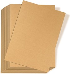 Strong Corrugated Cardboard Flats – 50 Pack, 5 x 7 Inch Mailing & Craft Solution