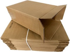 Shipping Corrugated Cardboard Side Loading Shoe Box 14 1/2″ X 10 1/4″ X 5 1/2″