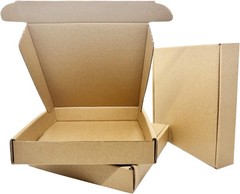 Effortless Assembly 10-Pack of 6x6x1 Inch Sturdy Shipping Boxes – No Tape Needed