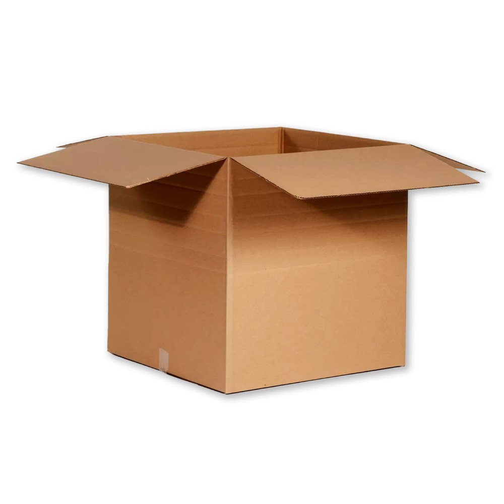 18 x 18 x 12″ Multi-Depth Corrugated Boxes, Brown 20/Bundle ECT-32