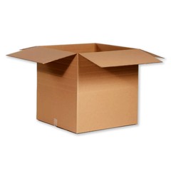 18 x 18 x 12″ Multi-Depth Corrugated Boxes, Brown 20/Bundle ECT-32