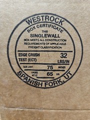 10 Pack Packing Shipping Box 8x6x6 Corrugated Kraft Cardboard Carton Mailers NEW