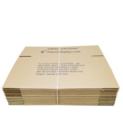 20PK 14X10X6″ Shipping Box Cardboard Singlewall BF150 Mail Packaging E-Commerce