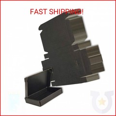 Lmuze 6x4x1 inches Small Shipping Boxes Set of 50 – Black Mailer Corrugated Card