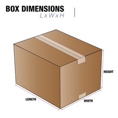 TAPE LOGIC 36x18x12 Corrugated Boxes, Large, 36L x 18W x 12H, Pack of 15 | Shipp