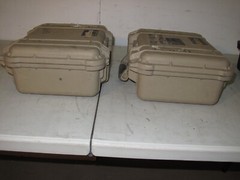 Pelican Protector 1400 Case 14x12x6 OD 12x9x5 ID Watertight Crushproof Hard Box