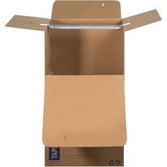 Portable Cardboard Clothes Moving Solution W/ Hanging Bars & Reinforced Handles