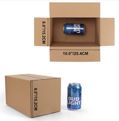 40 cajas cartón corrugado 10x6x6 para envío embalaje negocio