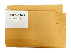 36″ x 5.5″ x 48″ Cardboard Corrugated Box – SIDE LOADING