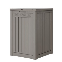 LHBGO Package Delivery Box for Outside, 48 Gallon Storage with Lockable Secur…