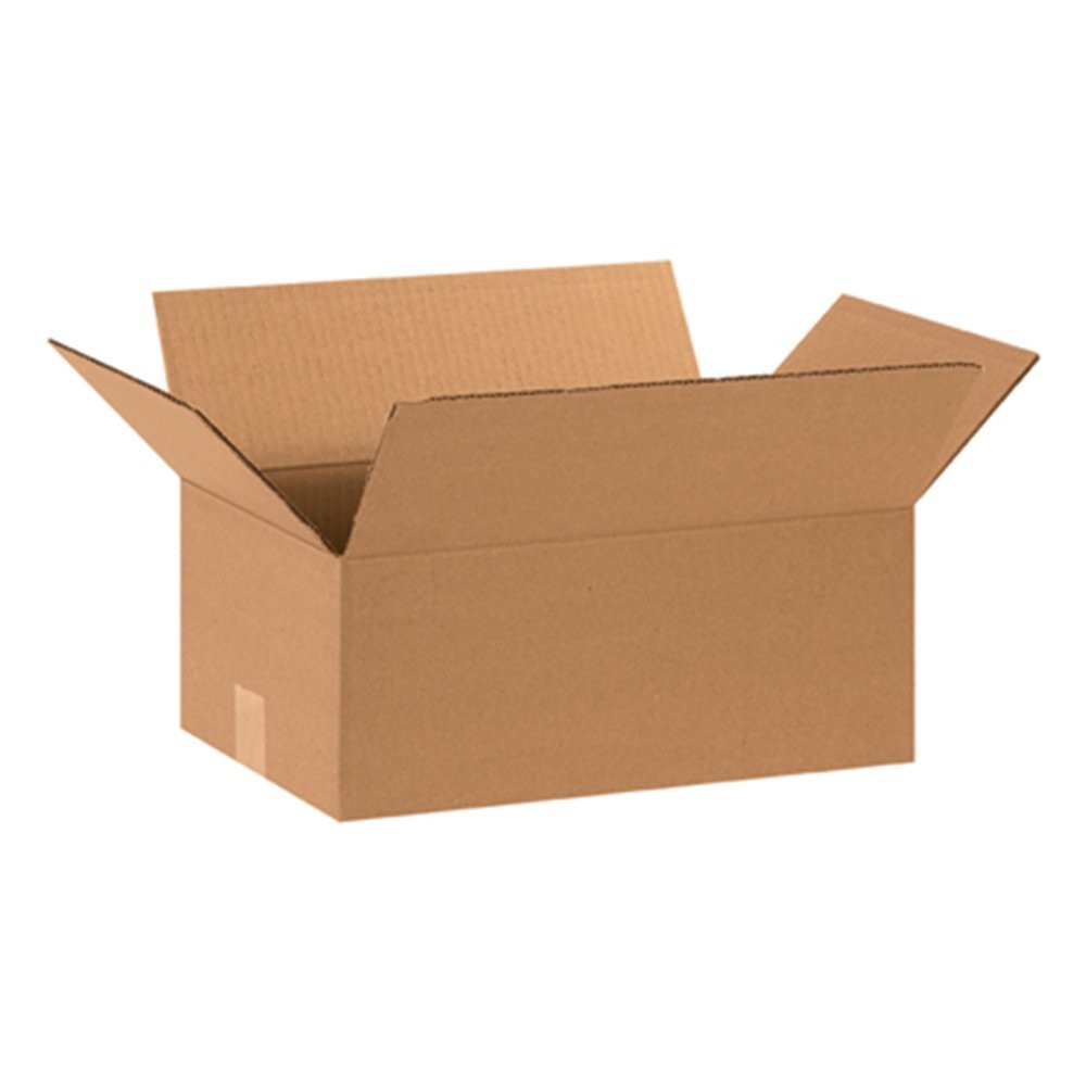 AVIDITI 15 x 10 x 6 Corrugated Cardboard Boxes, Medium 15L x 10W x 6H, Pack of 2