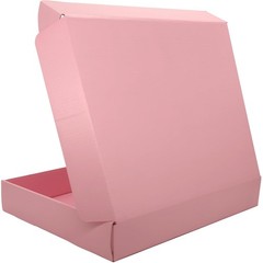 Pink Boxes for Small Business Pack of 25-13x10x2 inches Cardboard Corrugated …
