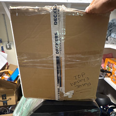 NHL/MLB mystery jersey box