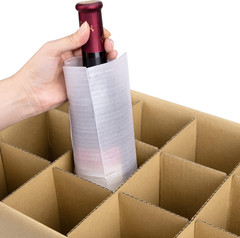 4 Sets Glass Packing Kits- Glass Dividers for Moving Boxes- Glassware Dish Packi