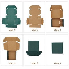 25 Pack Corrugated Packaging Box Mailers Shipping Green Recyclable Cardboard …
