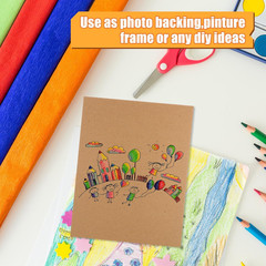 400 Pcs 5 X 7 Inch Corrugated Cardboard Sheets for Mailers 2 Mm Thickness Flat P