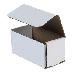 Zoro Select M633 Corrugated Mailers, 6″ X 3″ X 3″, White, 50/Bundle