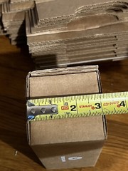 40 Corrugated Shipping Mailer Packing Boxes 7x3x3”