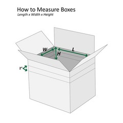 Boxes Fast BFMD121218 Multi-Depth Cardboard Shipping Boxes, 12″ x 12″ x 18″, …