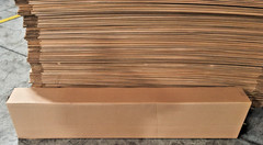 12″ x 7″ x 60″ CARDBOARD BROWN BOX SINGLE WALL BOX – TALL