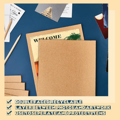 60 Pack 11 X 8.5 Inch Corrugated Cardboard Sheets Flat Cardboard Sheets Packagin