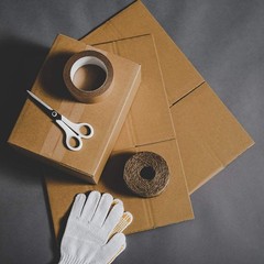 Shipping Boxes 25 Pack 10x7x5 inches Corrugated Cardboard for Package