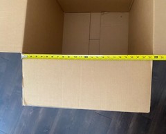 1 pallet 270 boxes mixed 23.5 x 19.5 x 23 in. / 23.5 x 19.5 x 20.5 in. used