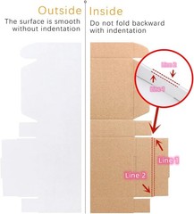 Versatile White Cardboard Shipping Boxes – 15 Pack, 12x9x6 for All Occasions
