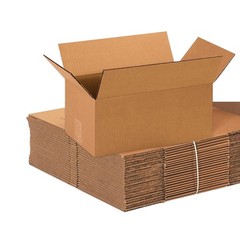 USA 14 x 8 x 6 Corrugated Cardboard Boxes, Medium 14″L x 8″W x 6″H, Pack of 2…