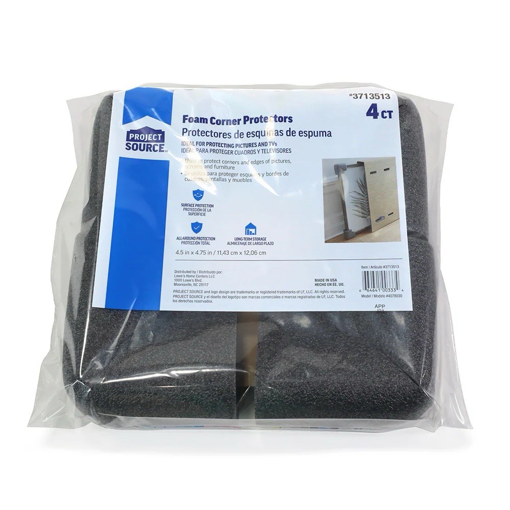 Project Source 4Pack Full Frame Protector, NEW, BRAND NEW, SEALED, FACTORY SEAL
