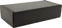 Black Corrugated Mailer Boxes 7x5x2 inches Pack of 25 for Shipping Packaging