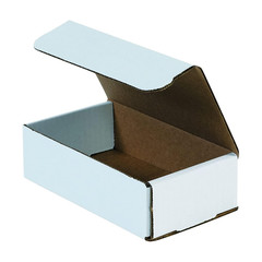 White Corrugated Cardboard Mailing Boxes, 9″ X 5″ X 3″ (Pack of 50) Crush-Proof