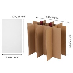 Card Dividers Multicolor Boxes for Packing to Move Cardboard Construction Kit