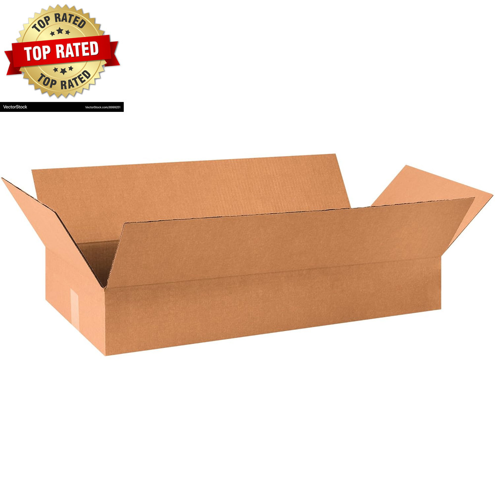 Moving Boxes Large 30″L X 12″W X 4″H 25-Pack, The Box for Shipping & Packaging