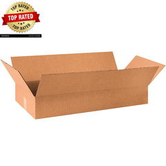 Moving Boxes Large 30″L X 12″W X 4″H 25-Pack, The Box for Shipping & Packaging
