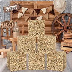 Unbranded Hay Bales Paper Boxes–6 Count