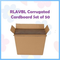 50 Pack Brown 12×12 Cardboard Sheets