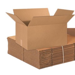AVIDITI Shipping Boxes Large 24L x 16W x 12H, 10-Pack | Corrugated Cardboard Box