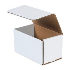 Small Moving Boxes 7x4x4″ Oyster White 50 Count – 65lb Strength