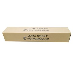 20PK 4X4X24″ Shipping Box Cardboard Singlewall BF150 Mail Packaging E-Commerce