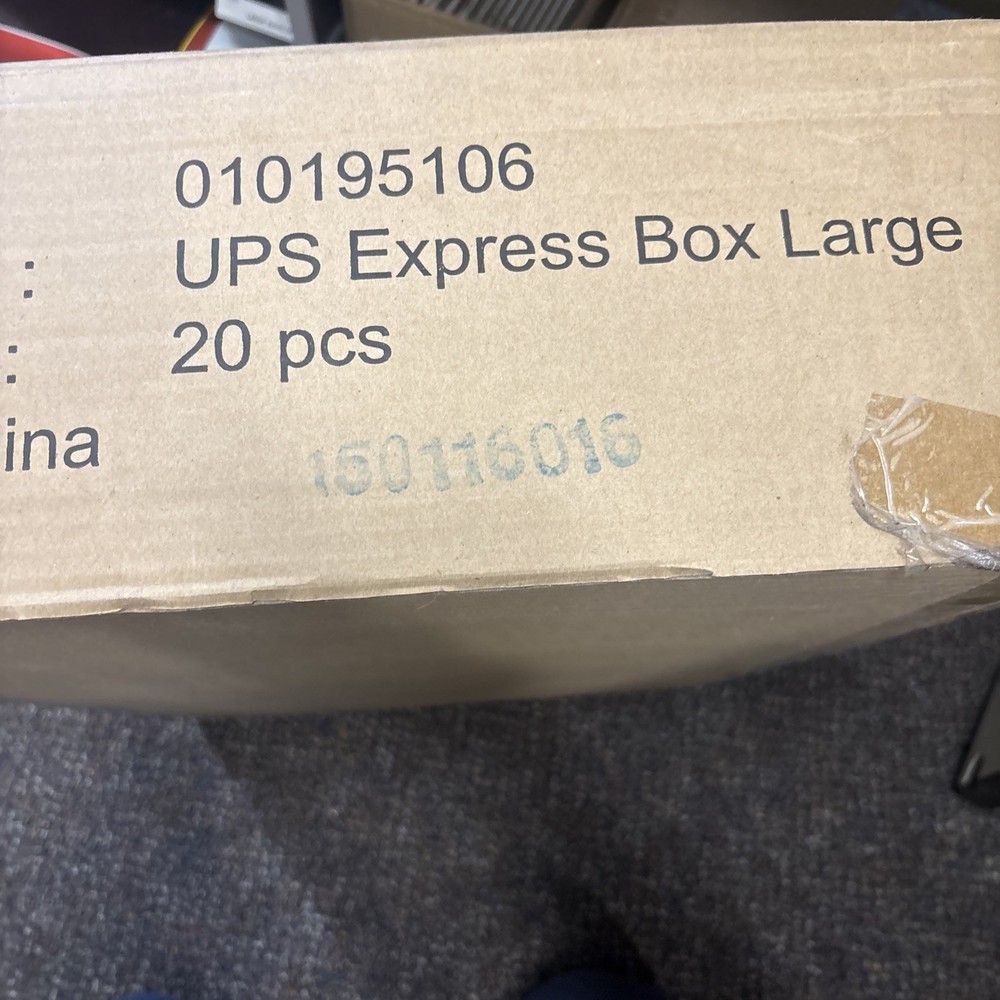 20 Brand New UPS Express Boxes (Large)